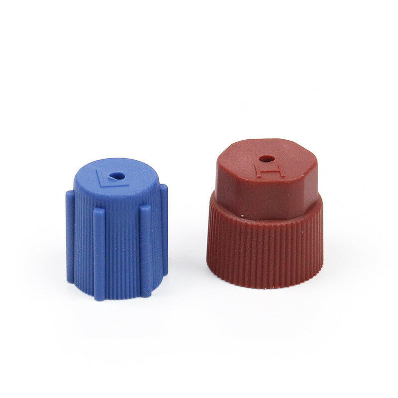 170pcs Car SUV Repair A/C R134a R12 High Low Side Valve Core Port Dust Cap KIt