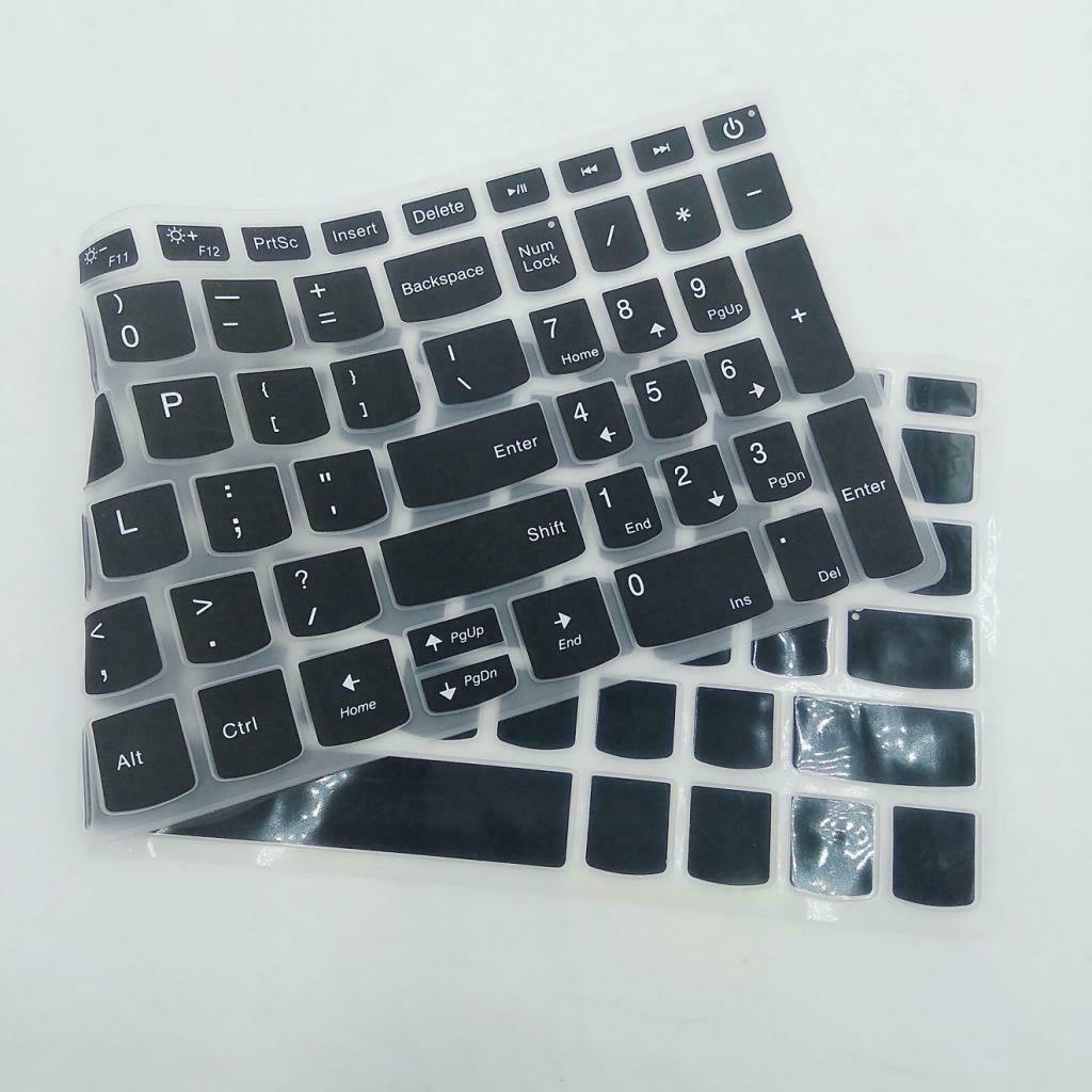 15.6'' Waterproof Keyboard Skin Film Protect Cover for Lenovo 5000 Black