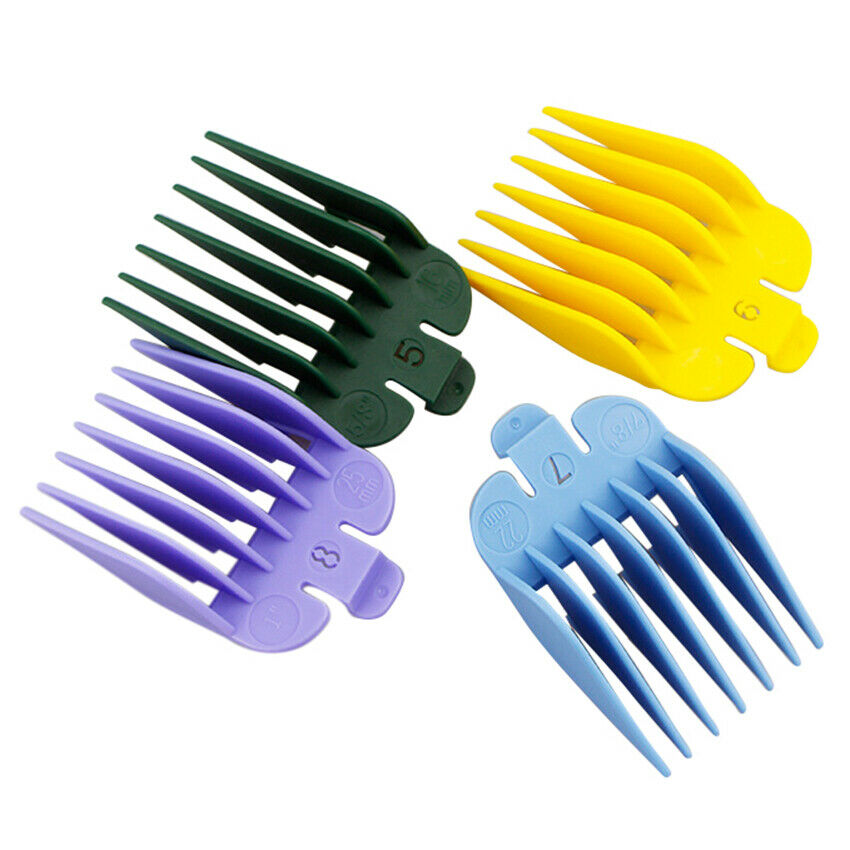 Electric Hair Clipper Haircutting Limit Comb Guide Attachment 8 Sizes Combs