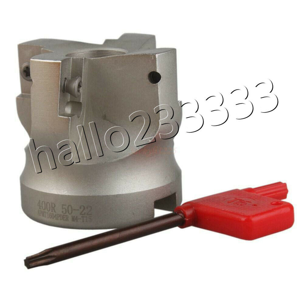 400R 50-22-4T 2‘’ indexable face milling cutter face shell mill cutter for APMT