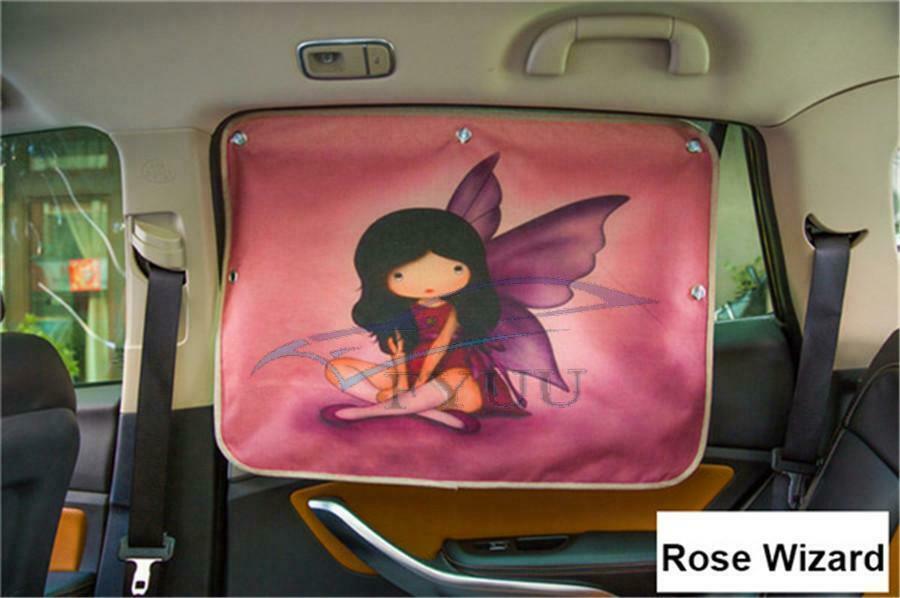 Car Windshield Car Sunshade CurtainsCar Cute Cartoon Styling Side Window Curtain