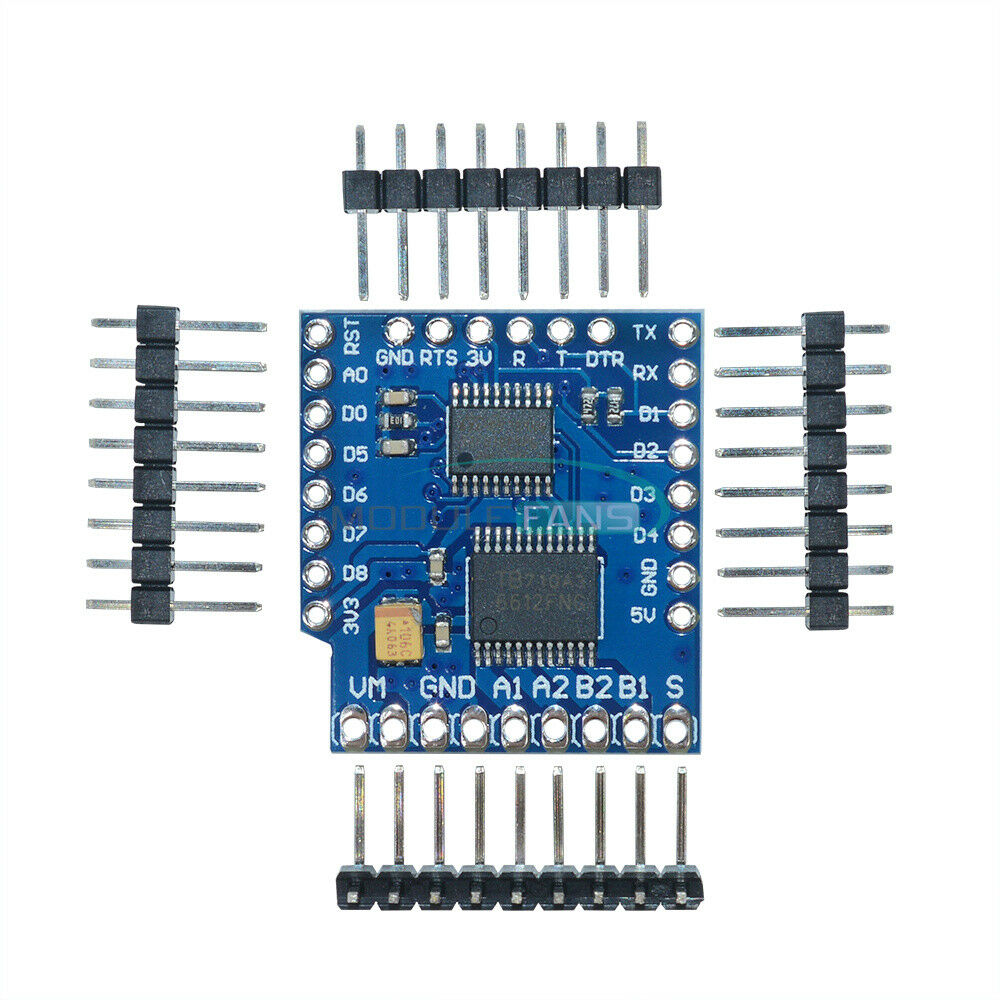Motor Shield For WeMos D1 mini I2C Dual Motor Driver TB6612FNG (1A) V1.0.0 M85