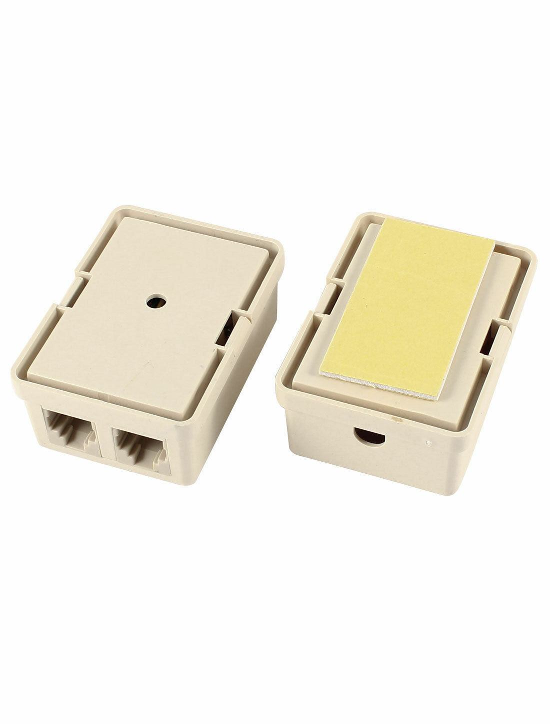 RJ11 6P4C 2 Female Modular Telephone extension Inline Coupler Connector Adapter