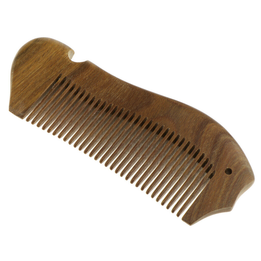 Anti-static Sandalwood Hair Comb Pocket Handmade Head Massage Wood Hairbrush