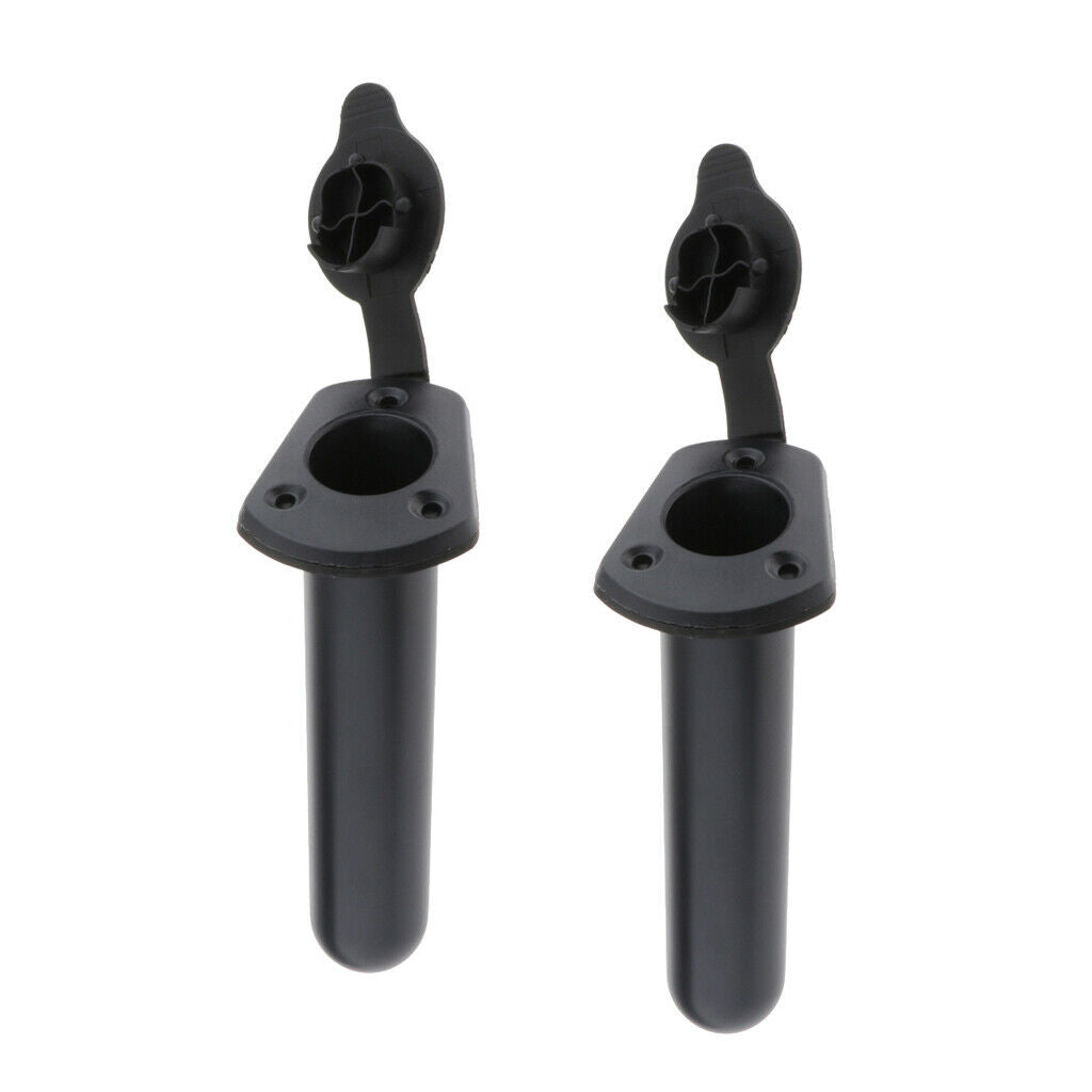 2x Recessed Fishing Rod Holder for Kayak Tube Accessories for