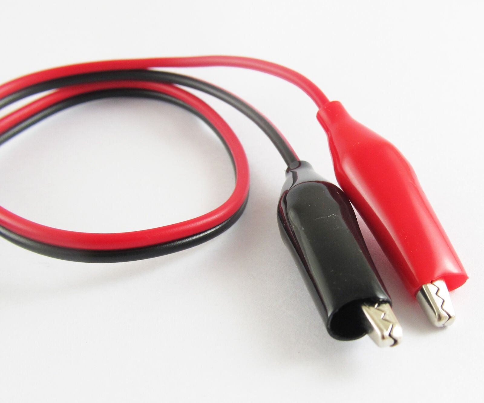 50sets Medium Alligator Clip to 2.1x5.5mm DC Jack Female DC Power Cable 30cm/1FT