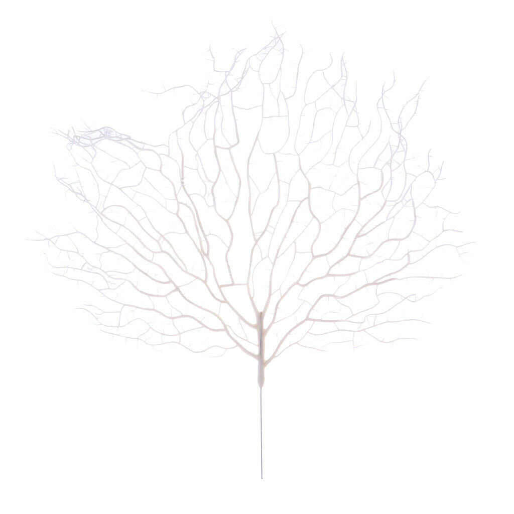 Artificial Coral Branch Decorative Tree Dried Plants Branches Decor White
