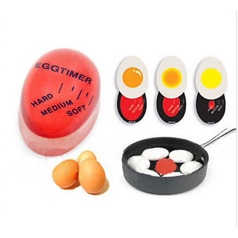 Egg timer indicator soft-boiled display egg cooked degree mini egg boiler.l8