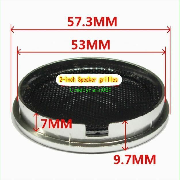1pcs 2"inch Speaker grille protective decorative circle Car Audio Dust net cover