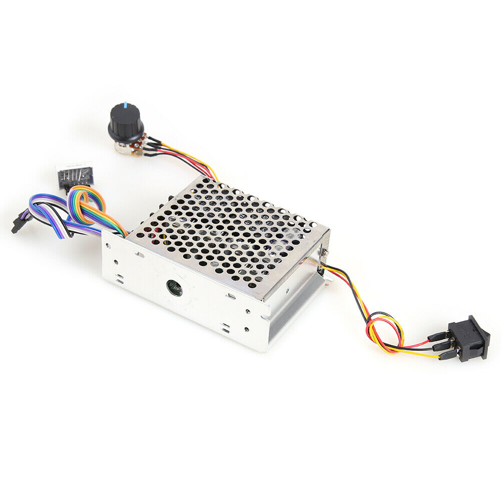DC 10-55V Motor Speed Controller 60A CW CCW Reversible Adjustable Switch  @