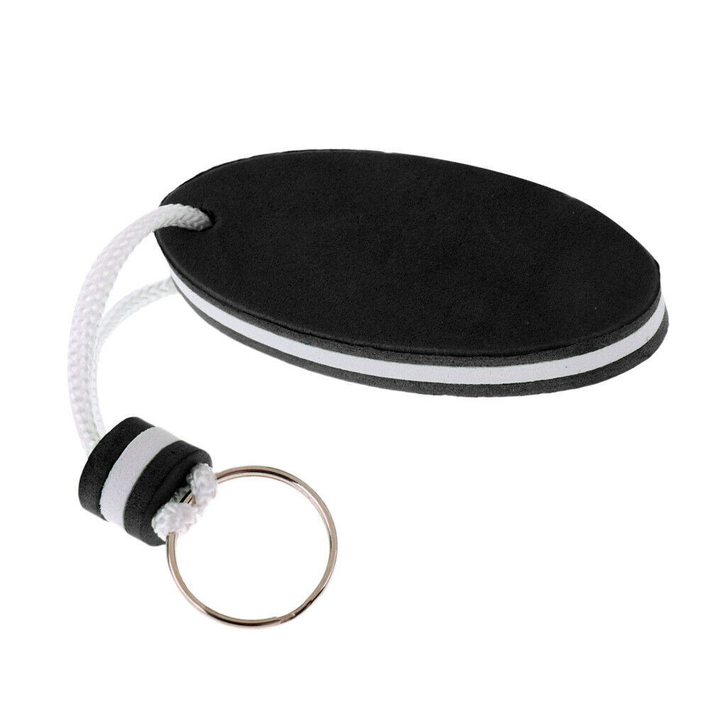 Set of 5pcs Oval EVA Foam Floating Key  Keychain Safety Key Holder