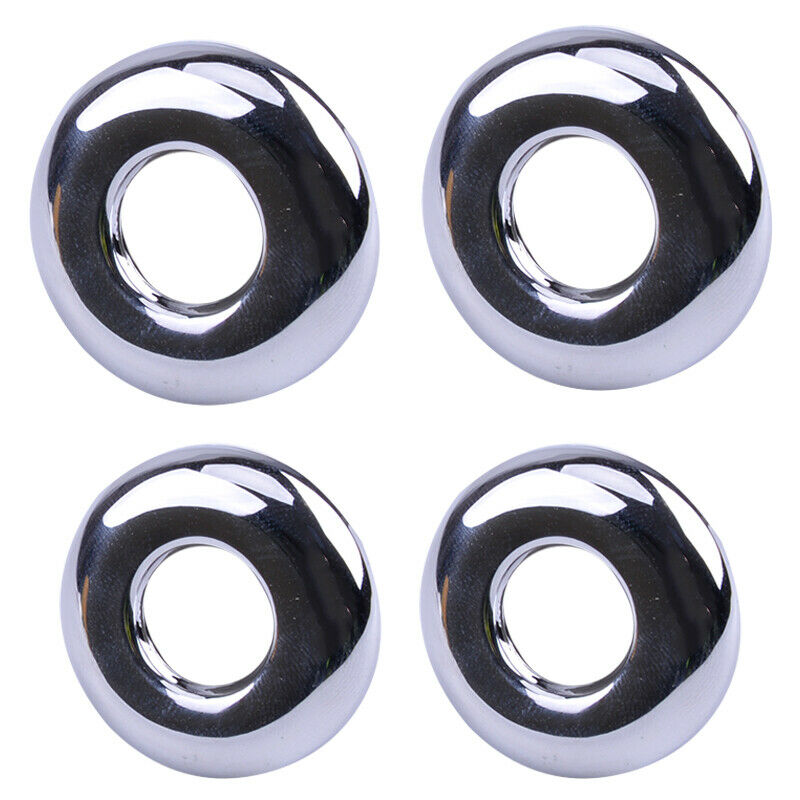 4x Door Lock Ring Decoration Frame Cover Trim Fit for Ford F150 2015-2019 Atn