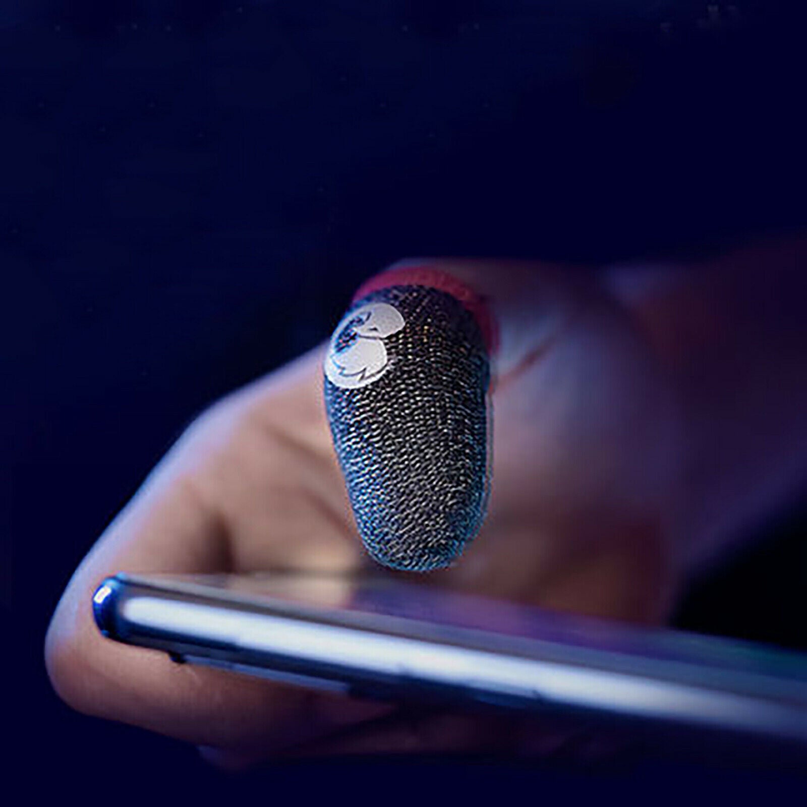 Fit for Mobile Game Non-Slip Gaming Finger Gloves Sweat-proof Finger Cover Part