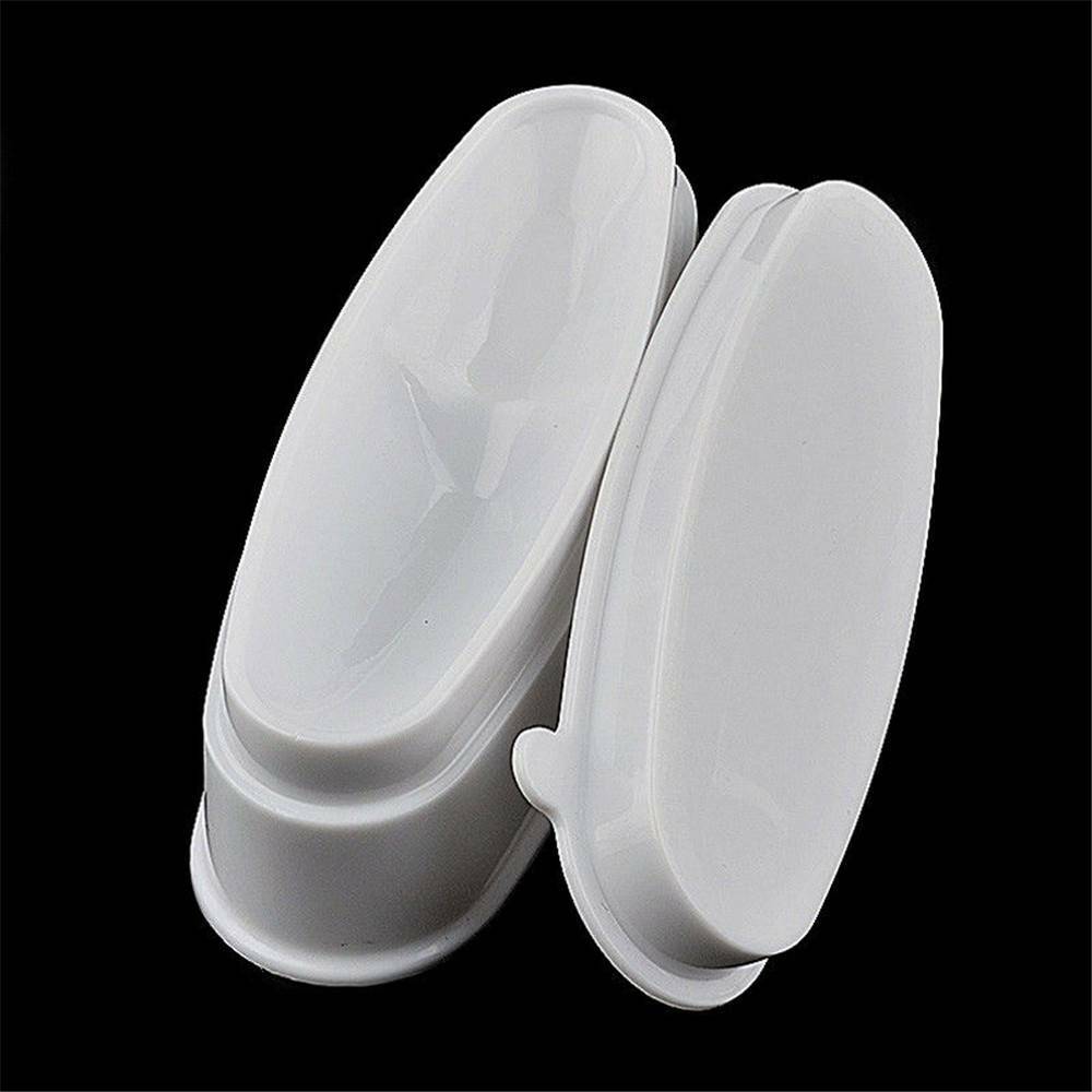 Fashion White Nail Dipping Powder French Tray Manicure Mold Nail Dip Container