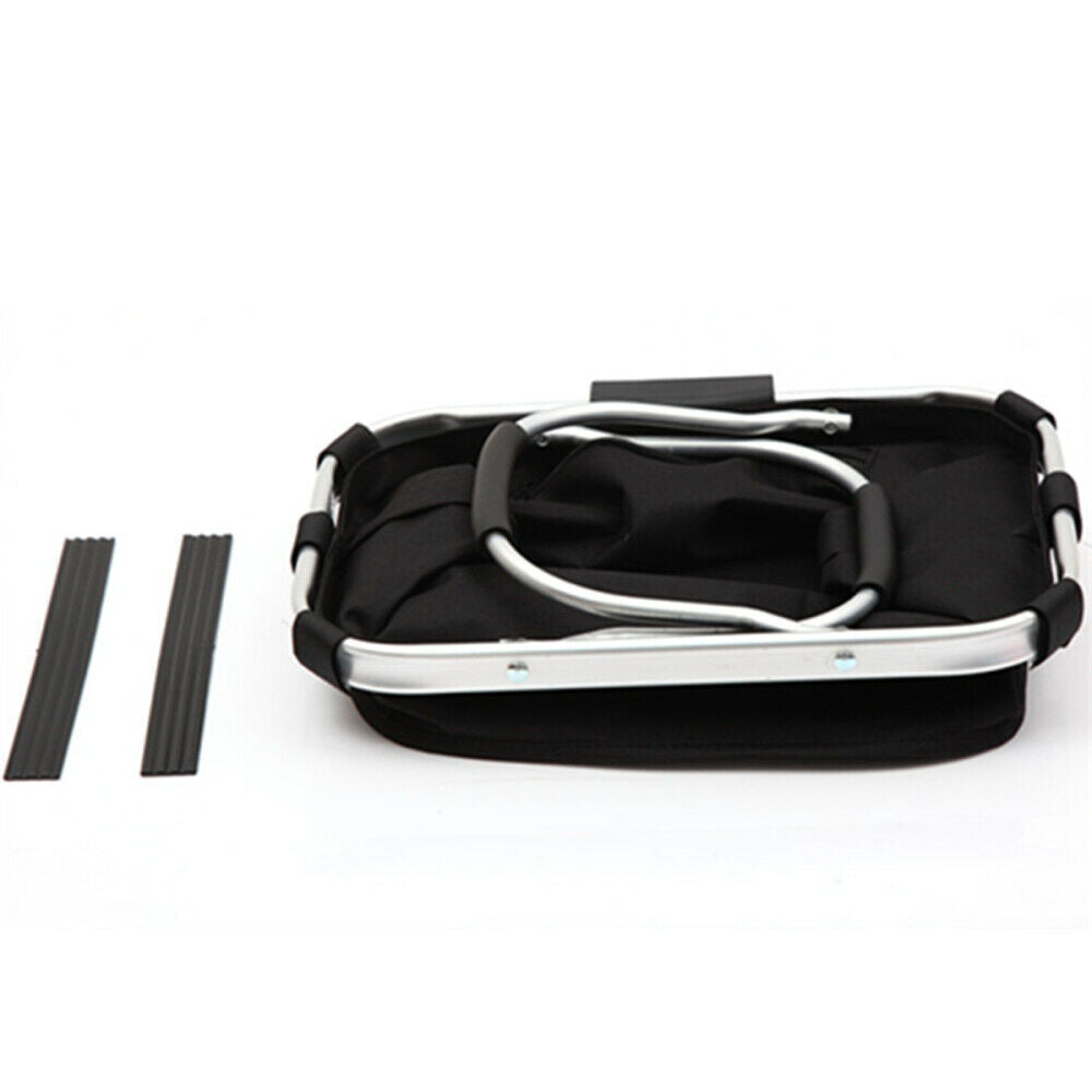 Multi-Purpose Waterproof Bicycle Handle Basket Outdoor Shopping Container