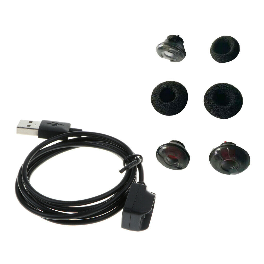 6x Ear Tips Earbuds Charge Cable 1M for Plantronics Voyager Legend Bluetooth