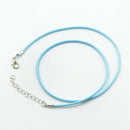 8x Waxed Cotton Cord Assorted 2mm Thick Stringing supply Necklace Jewellery