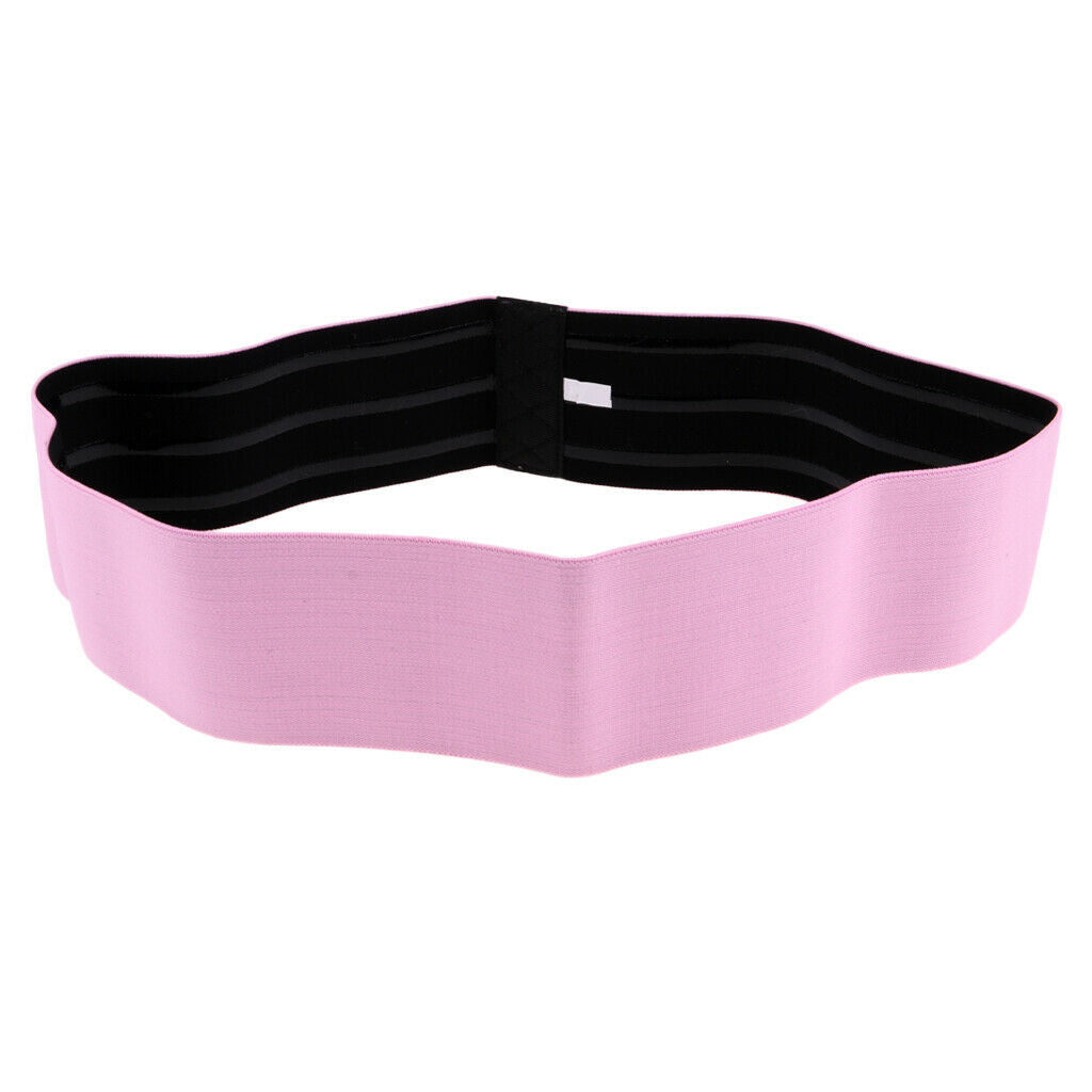 Yoga Bands Fitness Elastic Belt Resistance Bands Strength Training Pink-M