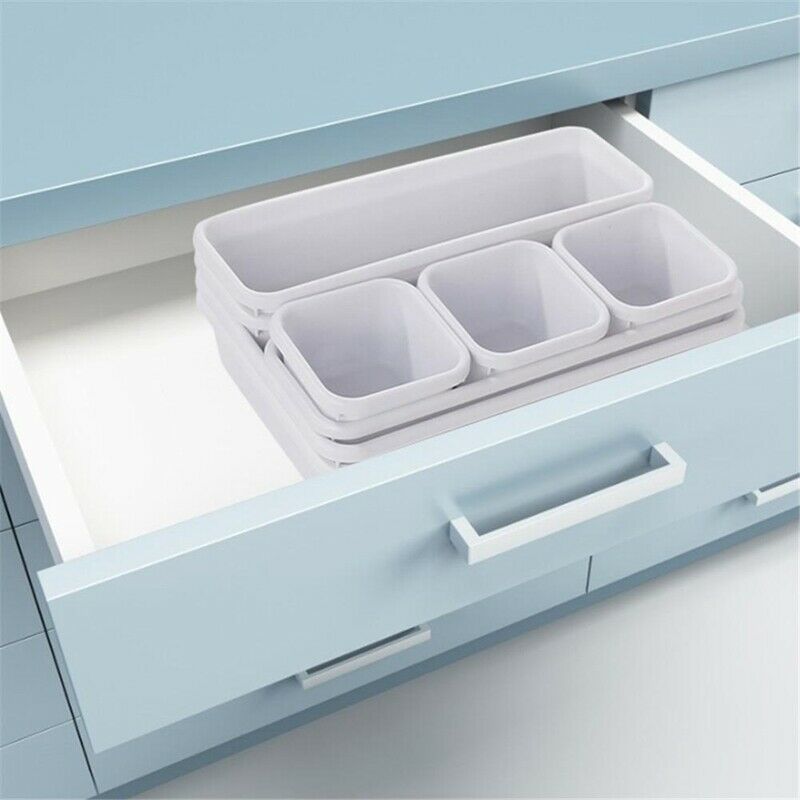 Organizer Box Trays Home Office Storage Kitchen Bathroom Closet Desk Box Der OH2