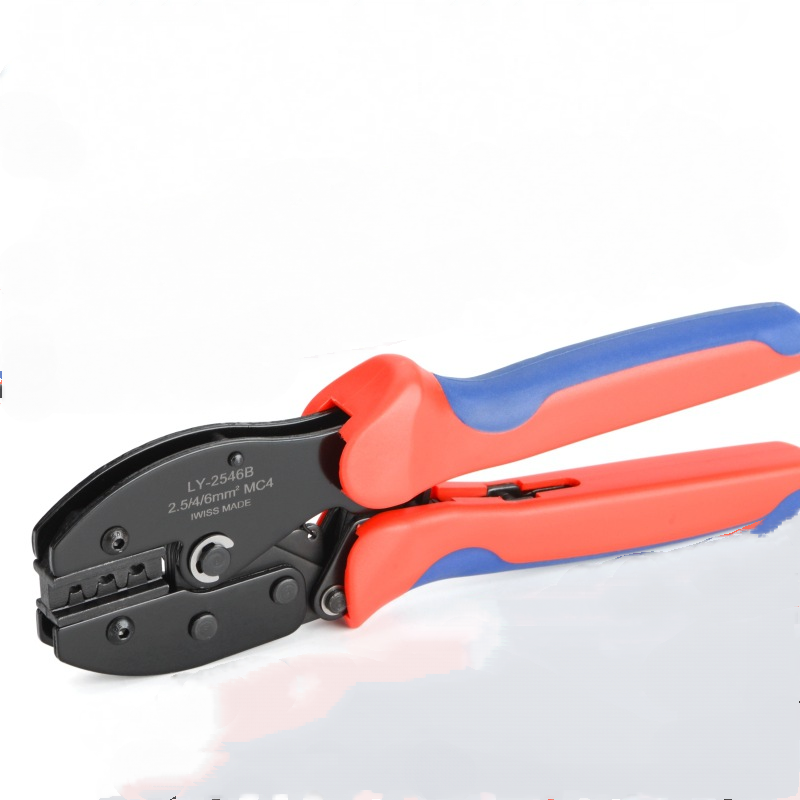 Mc4 Solar Pv Terminal Cable Connector Crimping Tool Tool Ratchet Crimping Tool