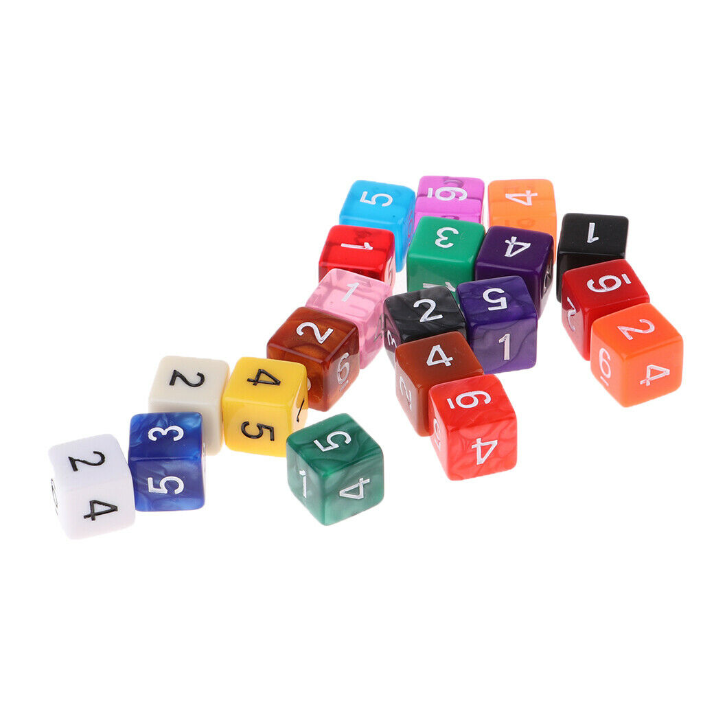 6-sided Dice Game with 6 Pieces, Children's Party Table Game,