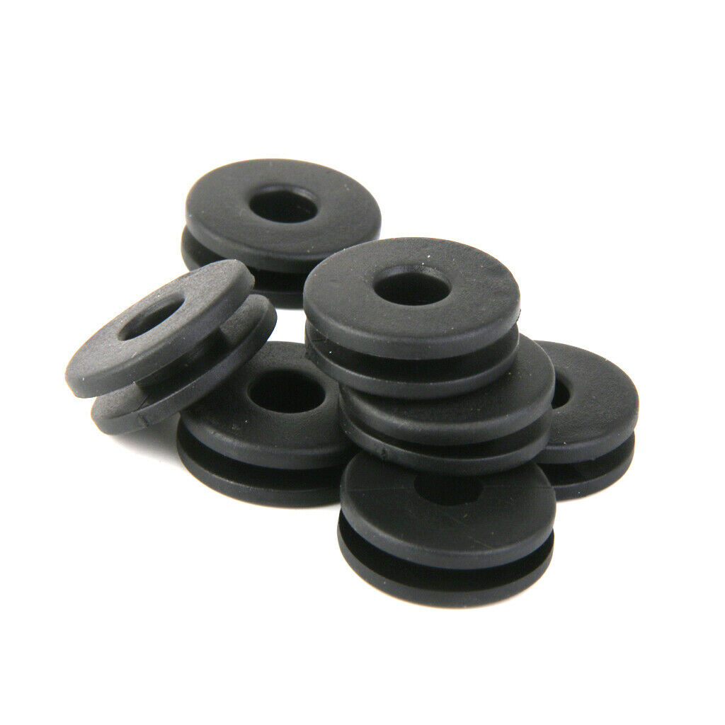 24 Pieces Rubber Grommets Washers Replacement Parts Kit For GS125 Motorcycle