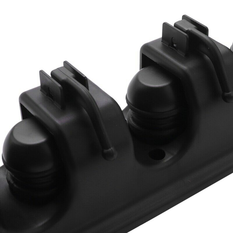 Broom Holder and Garden Tool Organizer for Rake or Mop Handles Up (Black) I4E8E8