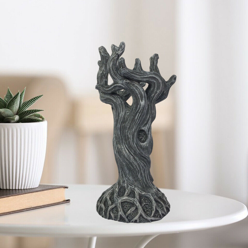 Tree Trunk Vase Plant Holder Bud Flower Pot Plant Container Table Planter