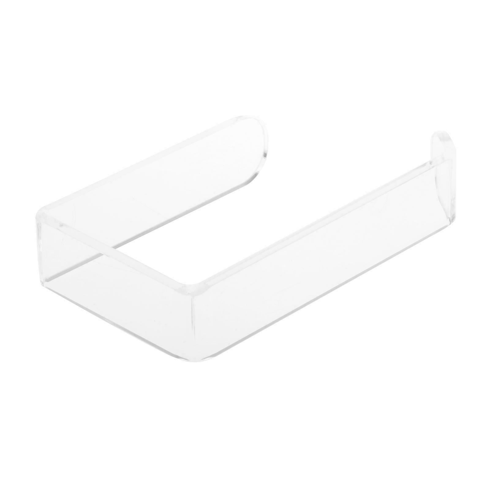 Punch-free Wall Mounted Toilet Roll Paper Holder Towel Rack Stand Durable