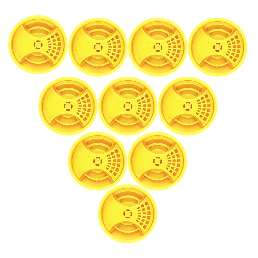 10Pcs Beehive Vent Holes Window Bee Escape Beekeeping Tool Flow Control