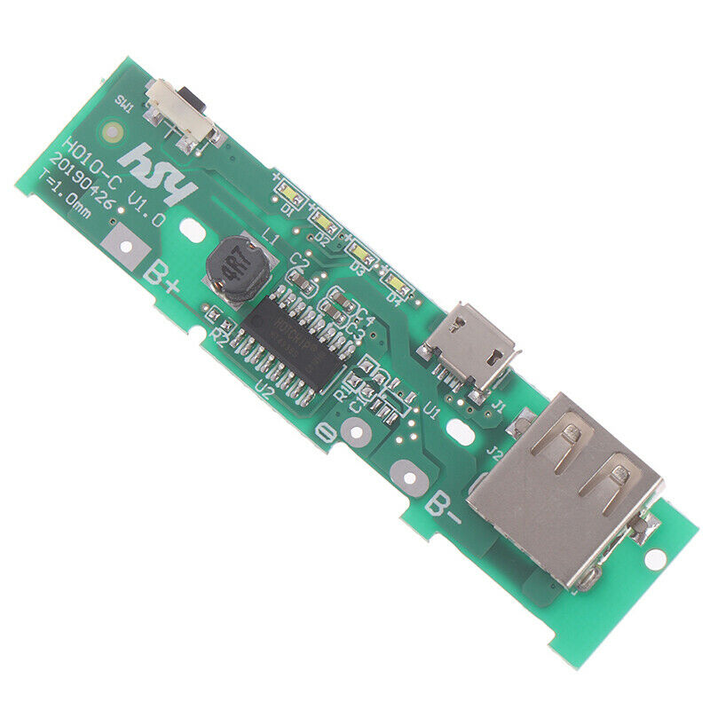 Step Up Module 5V 1A Power Bank Charger Board For Mobile Phone 18650 DIYA WF