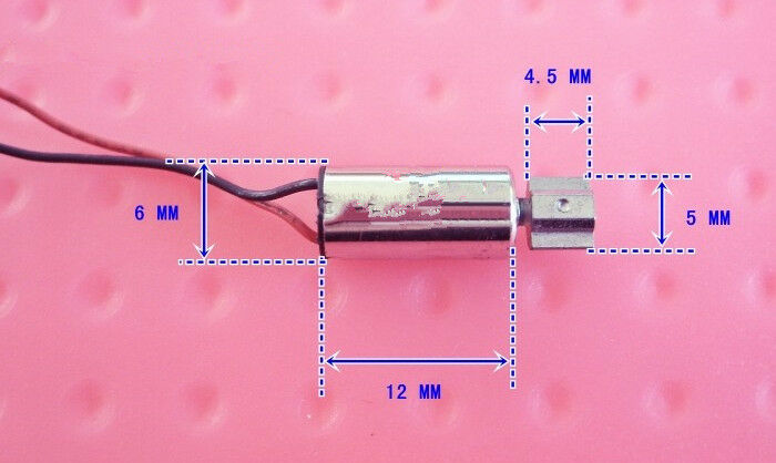 612 hollow cup Motor DC 1.5-5.9V 3000RPM Micro vibration Motor DIY