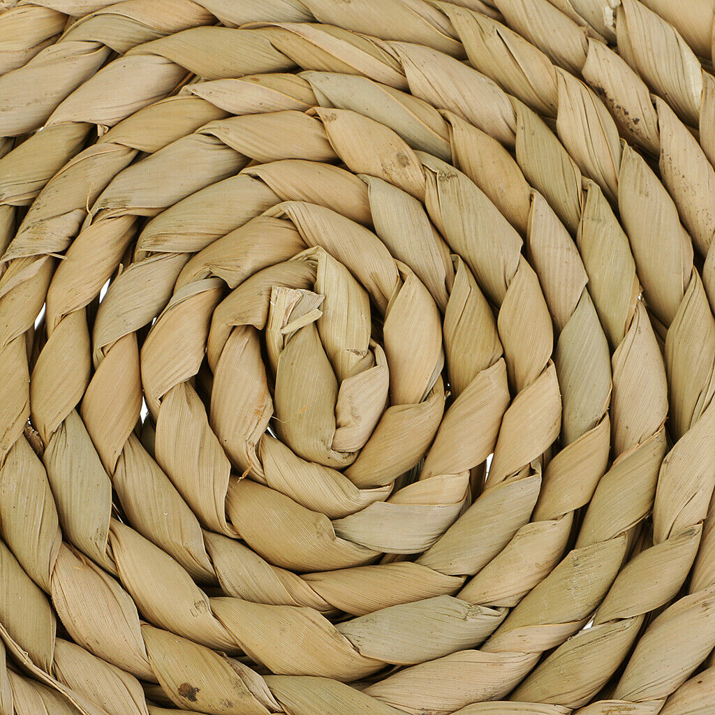 30cm Tatami Cushion Seat Mat Handmade Round Straw Floor Yoga Tea Chair Mat