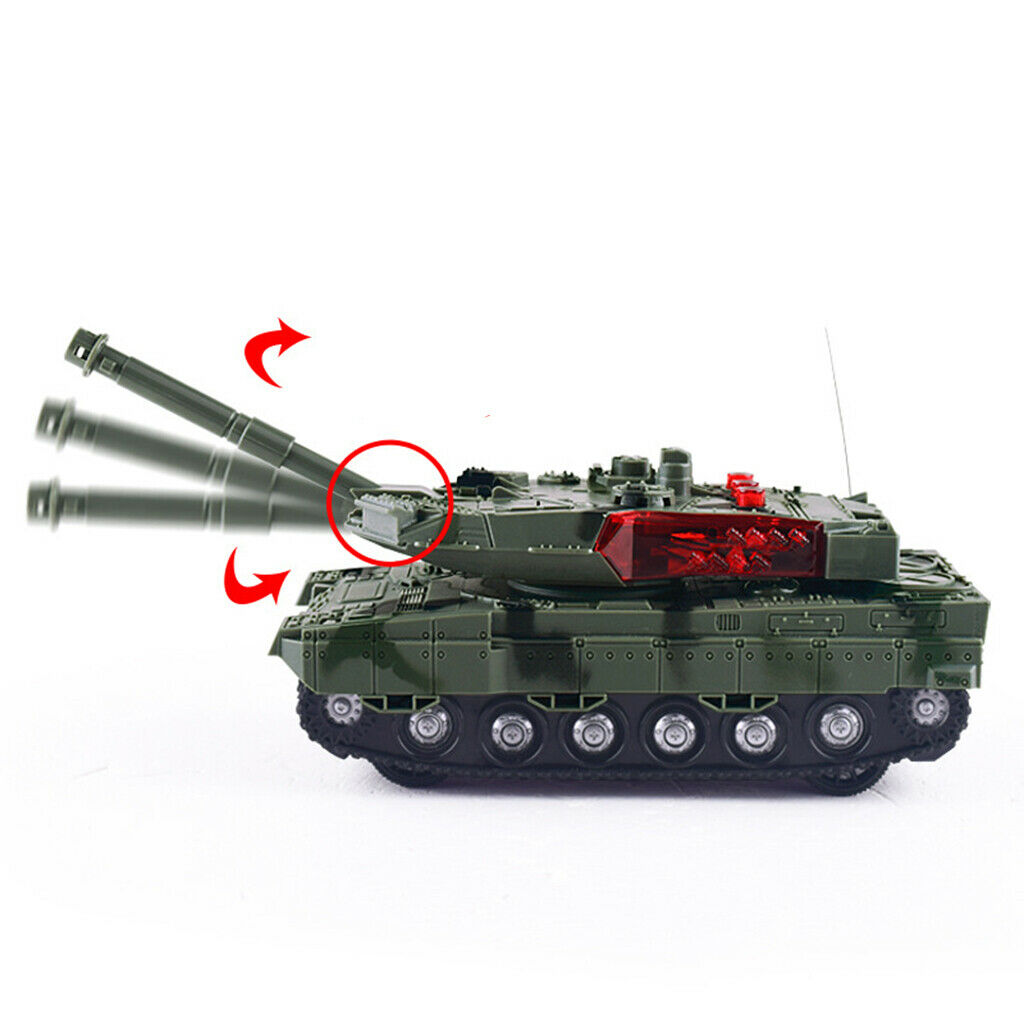 Remote Control RC Battle Army Tank Toys for Kids