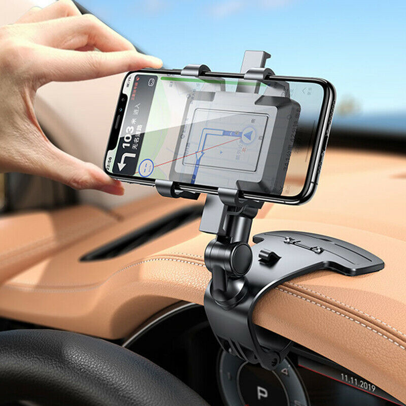 Universal Car Mobile Phone Rotation Holder With Parking Card Automotive GoodBDA