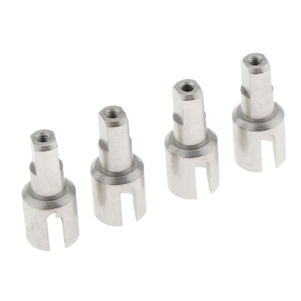 4pcs 1/14 RC Car Spare Parts Metal Differential Cups for Wltoys 144001