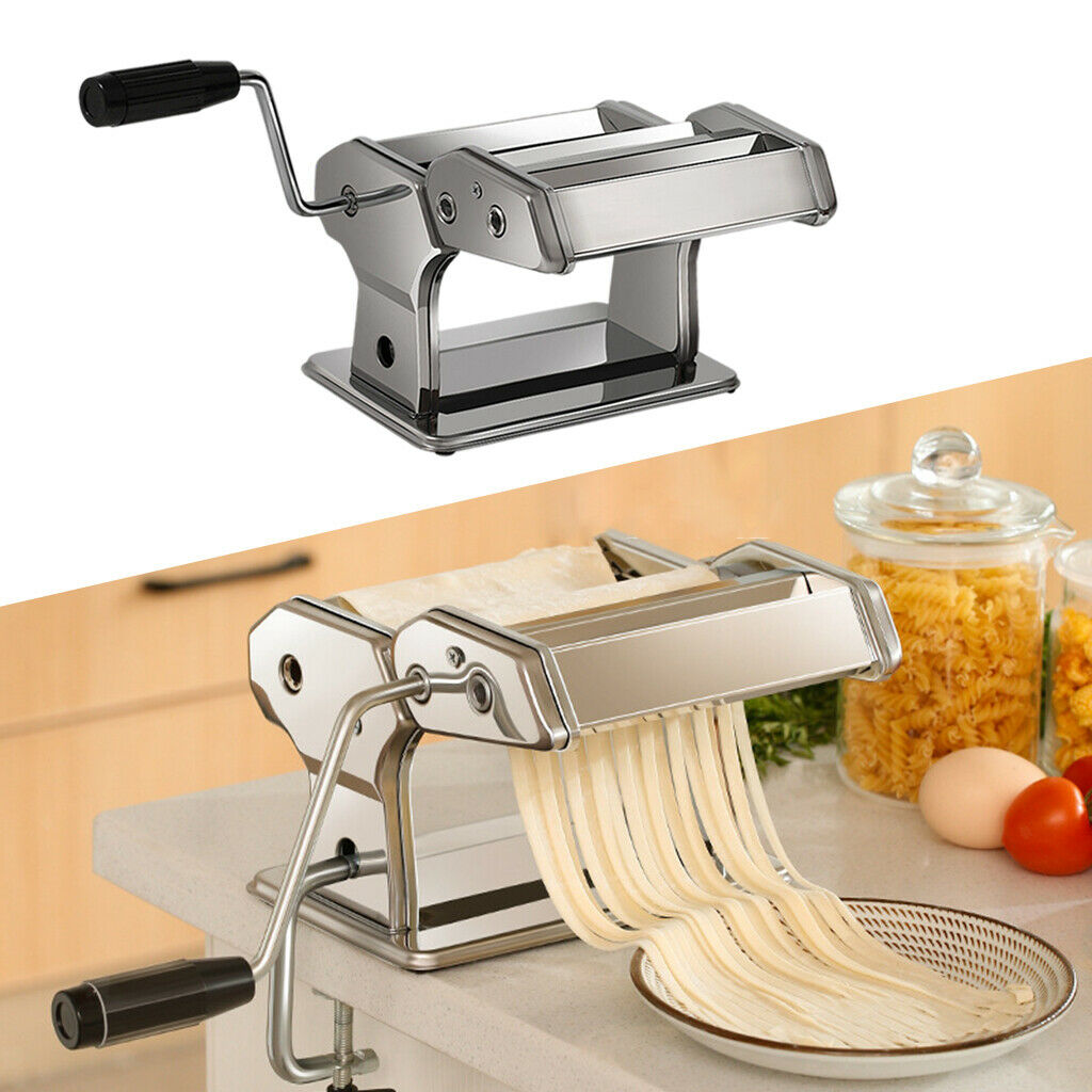 Manual Noodle Press Machine Hand Crank Pasta Maker Dumpling Skin Maker
