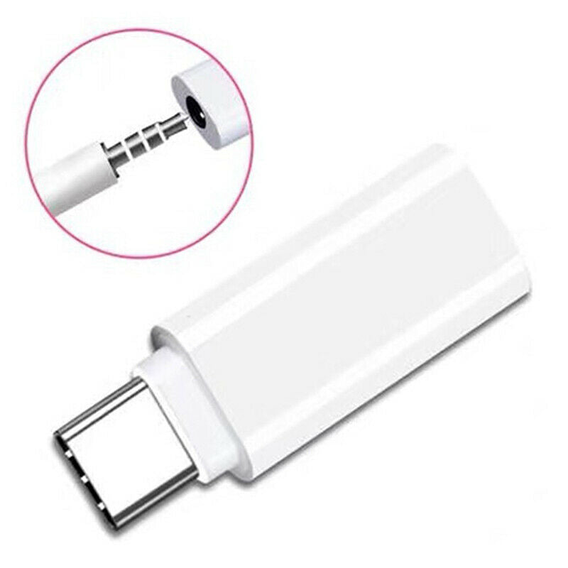 1PCS Type-C to 3.5mm Jack Converter Earphone Audio Adapter Cable Type Hea.l8