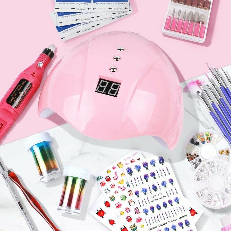 Nail Lamp Acrylic Gel Poly Nail Gel Kit Nail Extension Nail Gel UV Polish EnJ1U2