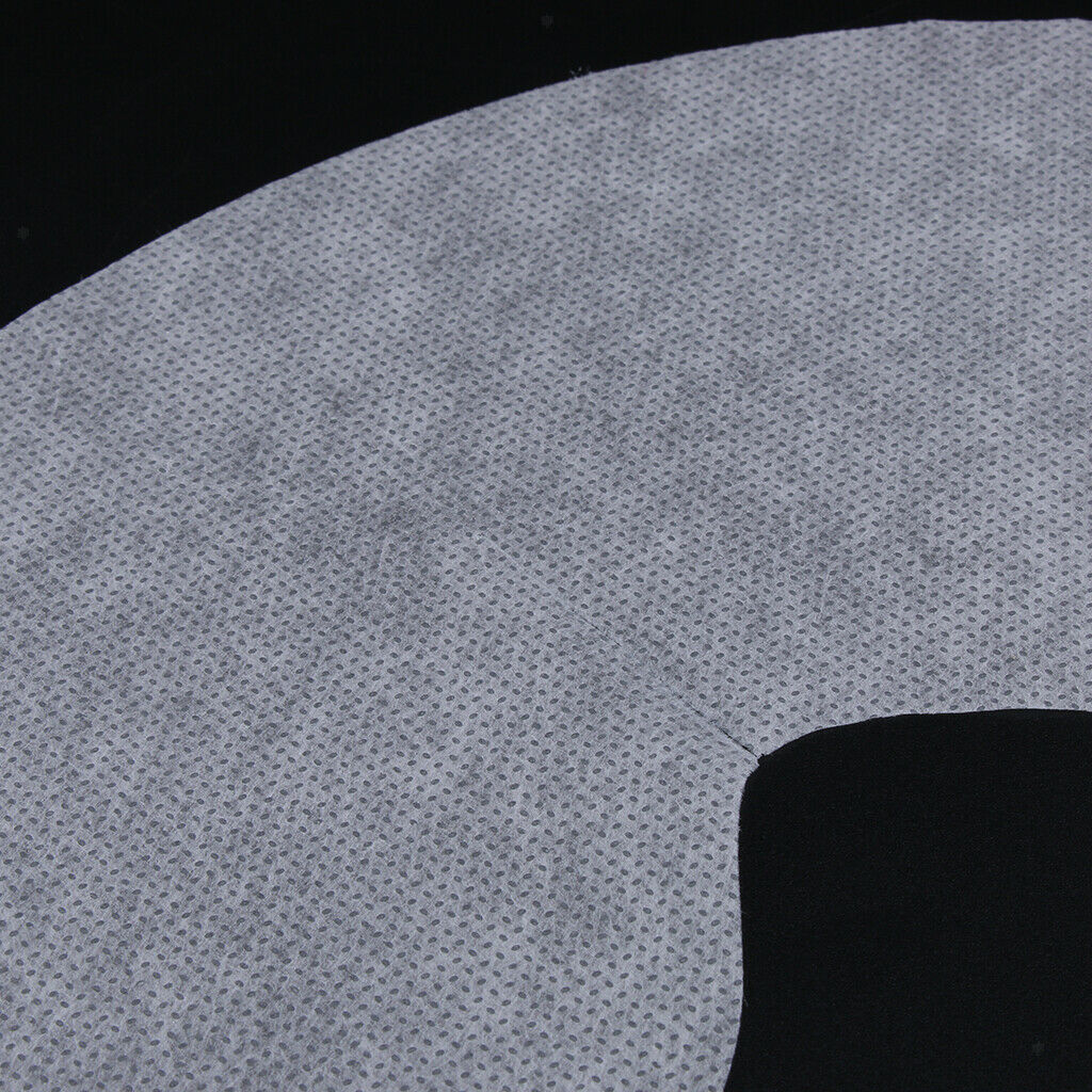 500Pcs Disposable Round Face Pad Face Pillow, Nasal Split Cloths for the