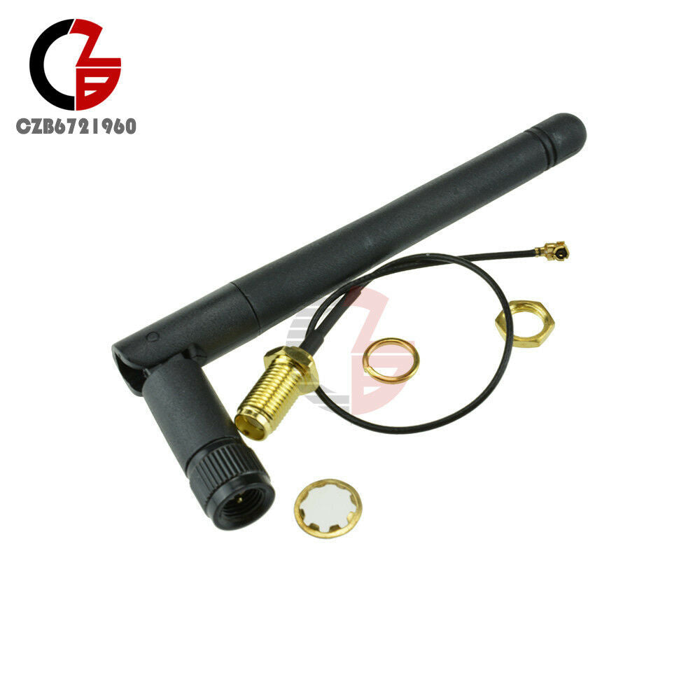10PCS 2.4G Wireless SMA Antenna 2dB 2.5dB Gain for NRF24L01+ PA CC2500 Module