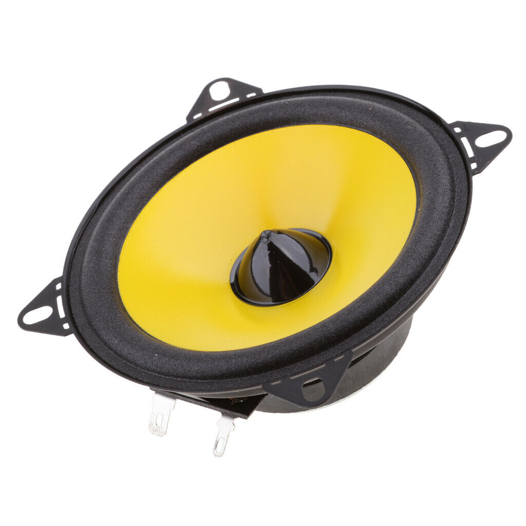 2 Pieces Replacement Coaxial Car Automotive Audio Speaker 4'' 60w 2-way