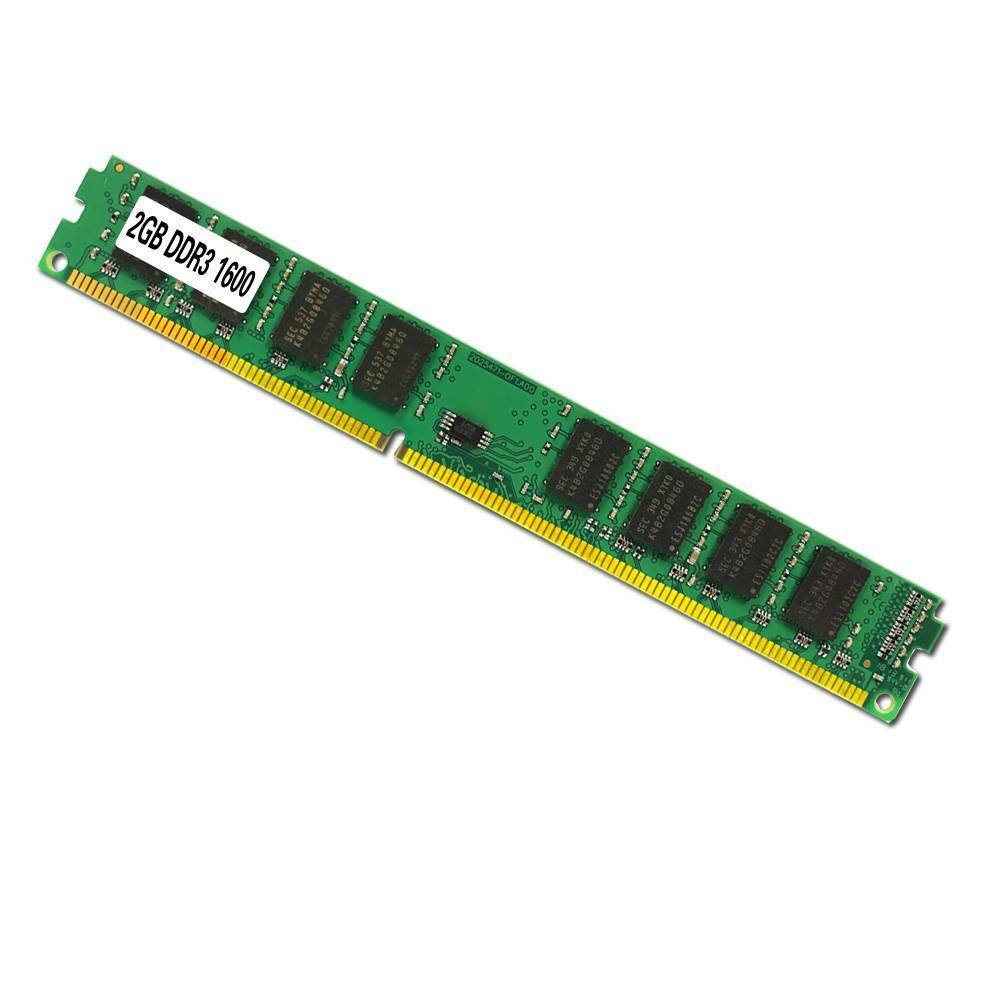 2GB Memory RAM Desktop PC3-12800 DDR3 1600MHz 240-Pin Non-ECC 1.5V Computer New!