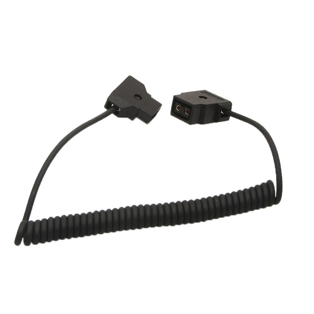 2X D-TAP 2Pin Male to 2pin Female Extension Cable for DSLR Rig Anton Battery .