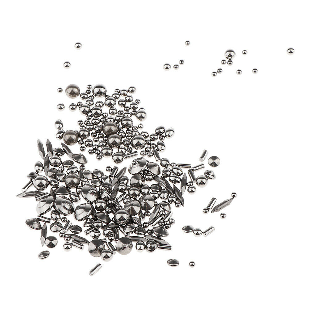 1BL / 450g Stainless Steel Loose Beads Spacer Beads DIY Cord Bead