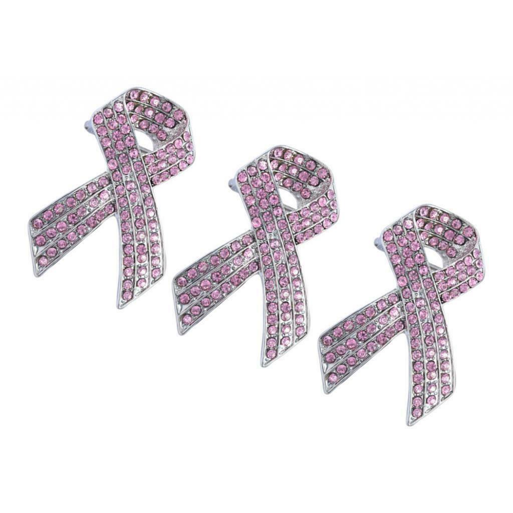 3x Crystal Bowknot Pin Brooch Women Fashion Chic Diamante Corsage Jewelry