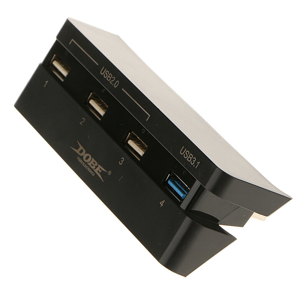 USB Hub 4 Port USB 3.1 2.0 High Speed Expansion Hub Charger Controller Adapter