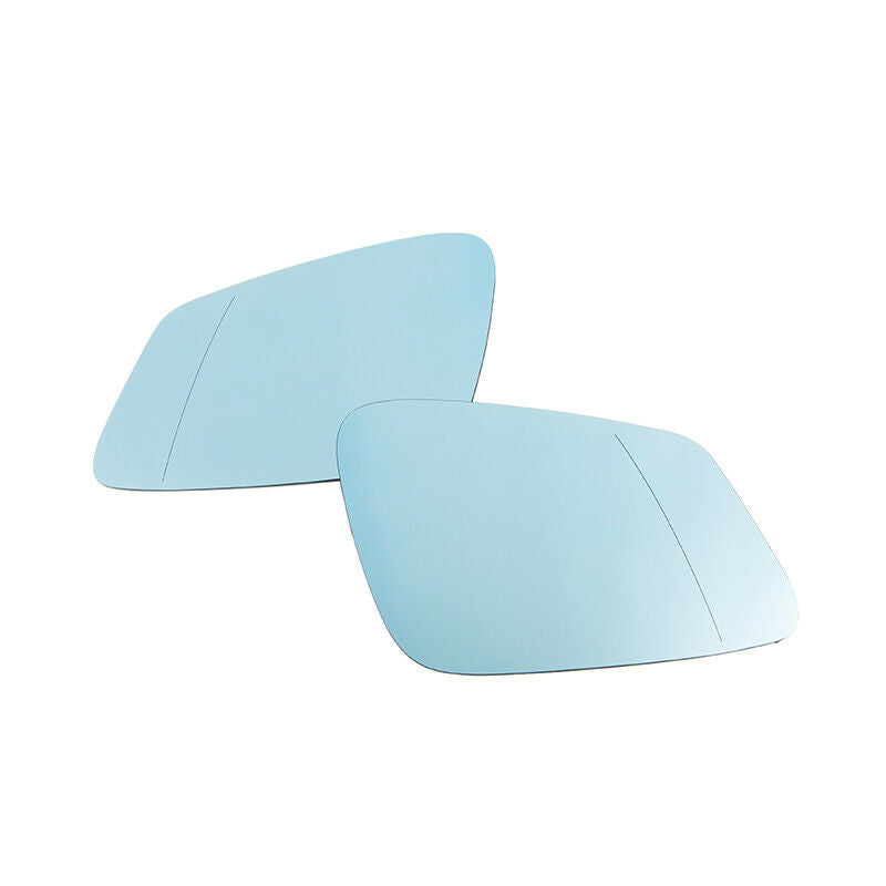 For BMW F10 F11 528i 535i 2010-2014 2013 Pair LH RH Blue Heated Mirror Glasses