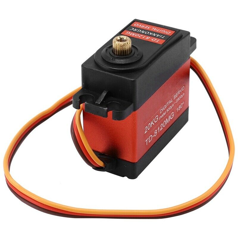 Td-8120Mg Waterproof Metal Gear Digital Servo With 20Kg High Torque 180Angle FN2