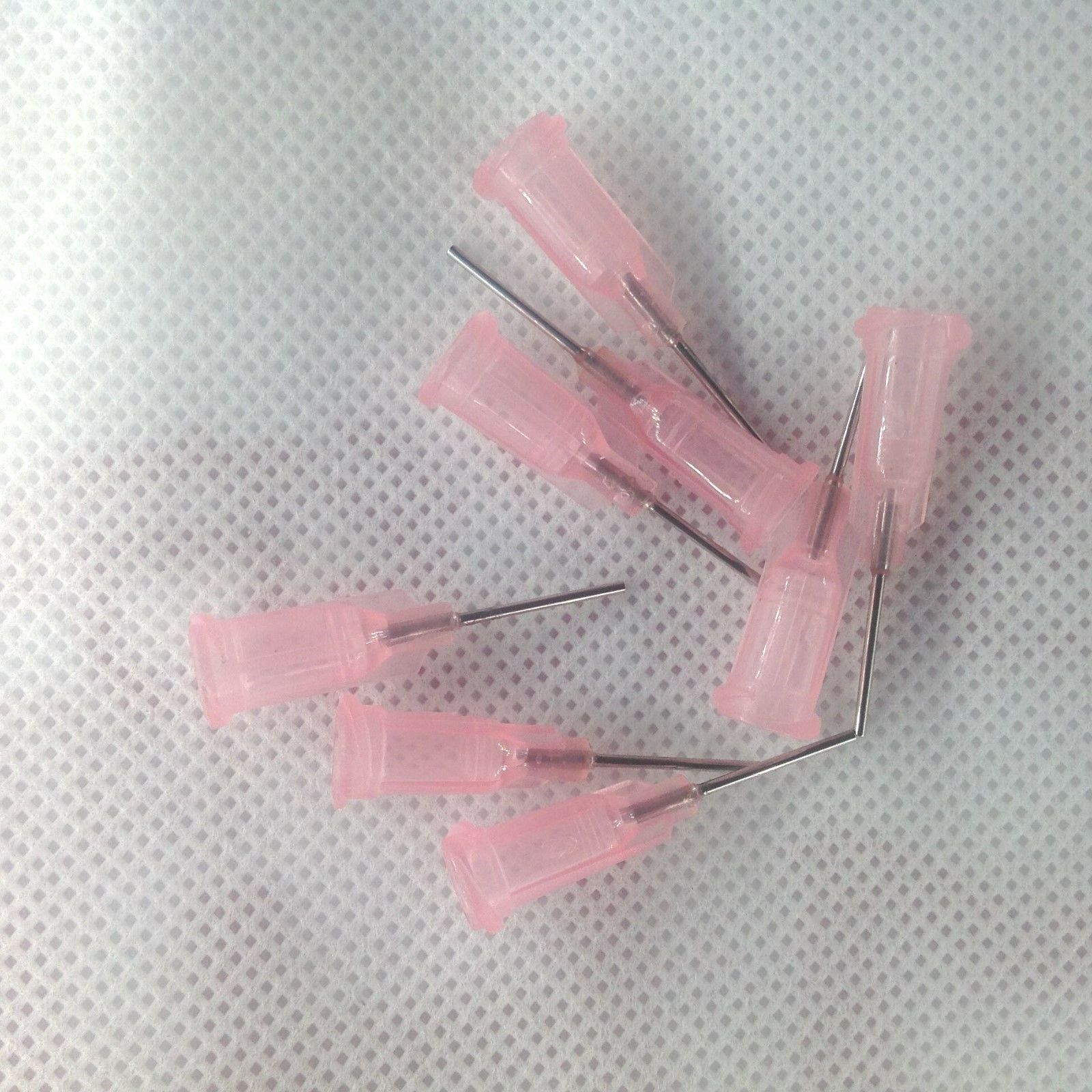 50pcs 1/2" 20Ga Dispensing Needle Tip For Liquid Dispenser Adhesive Glue 0.5"